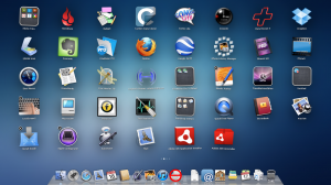 Screenshot of launchpad in MAC OS